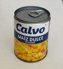 Stapelbarer eingemachter Zuckermais-Kern mit einfachem offenem Deckel 241g Maiz Dulce