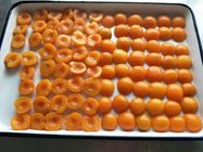 Billige Dosenfrucht-eingemachte Aprikosen-Hälften im hellen Sirup mit Handelsmarke