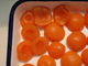 Gelb abgezogene frisch Tiefkühlkost-Aprikose in Sirup ISO-Bescheinigung