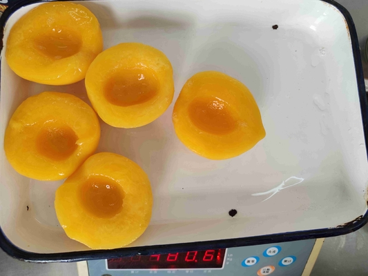 Eingemachtes gelbes Kalzium Rich Nutrition der Frucht-Pfirsich-400g/can