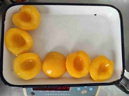 400g konservierte gelbe Pfirsich-Frucht beim Dosen-Verpacken in Büchsen