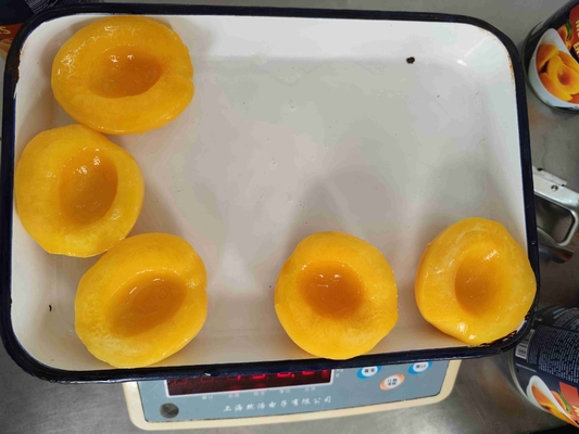 Frucht Gelbe Pfirsiche in Dosen Privatetikett akzeptabel