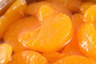 Saftigste eingemachte Mandarine-Scheiben-Nahrung im Zucker keine irgendwelche Zusätze