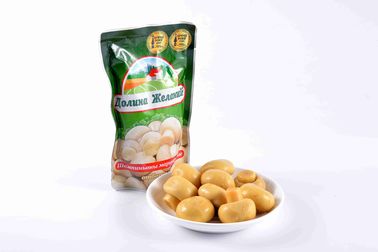 Der in Büchsen konservierte Champignon-Pilz, der in der Salzlösung/gesund ist, konservierte chinesische Pilze in Büchsen
