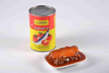 Weiche Geschmack-Makrelen-Fischkonserven/konservierten Makrele in der Tomatensauce keine Verunreinigung