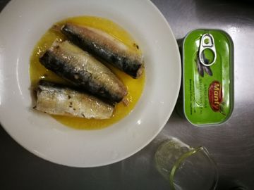 Konservierte Sardinen in Pflanzenöl, 155g Dose, preiswert