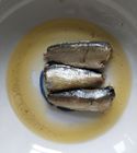 Gewohnheit eingemachte Sardinen-Fische in Soja-Sojabohnenöl-Lithographie Soem-Marke