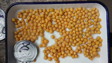 Köstliche in Büchsen konservierte Kichererbsen in der Salzlösung 3 des Haltbarkeitsdauer-einfachen offenen Jahre Zinn-425g, 567g, 800g