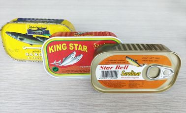 Leichte Fischkonserven-Makrele, eingemachter Sardinen-Fisch im Pflanzenöl