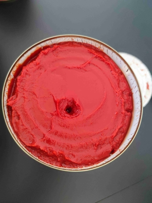 Dampfte Tomatenpuree für Soßen Suppen und Eintopf
