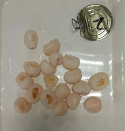 14-17% Brix-Litschi-Dosenfrucht-süßer Geschmack mit cremefarbener Farbe