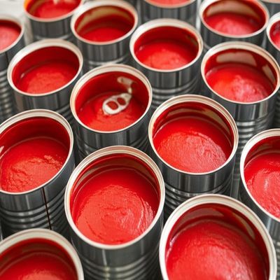 Nicht gentechnisch veränderter Tomaten-Extrakt in Dosen zur Herstellung