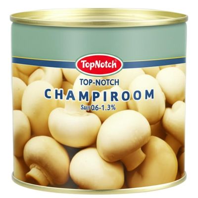 Top-Notch Canned Champignon with Salt 0.6-1.3% Salt Content