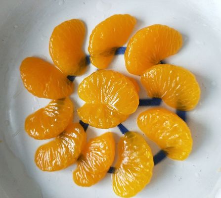 FDA ISO HACCP-zertifizierte Mandarin-Orangen-Segmente in Dosen, verzehrfertig in natürlichem Saft