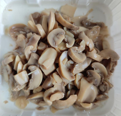 Einfacher offener Deckel 120g BRC ließ Gewicht in Büchsen konservierten Champignon-Pilz ab