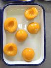 Bearbeitung 3000g GMO machte Pfirsich-Hälften im hellen Sirup ein