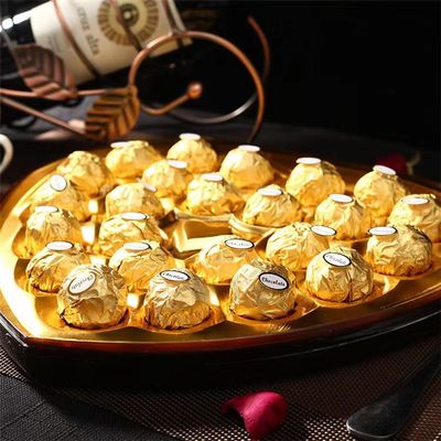 T.24 HEART Wafermantel Schokoladenkugel 264g