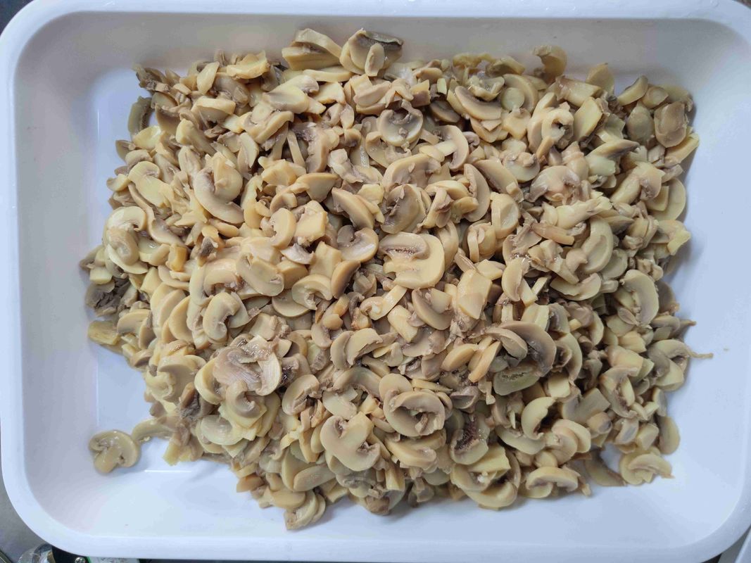 Mittelkonservierte Pilze, Gemüse in Dosen, Massenverpackungen geeignet für Gastronomie und Kochberufe