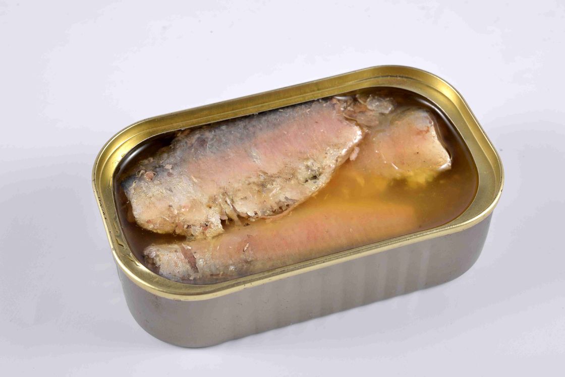 Köstlicher eingemachter Sardinen-Fisch-umgebende Temperatur-Speicher 3 Jahre Haltbarkeitsdauer-