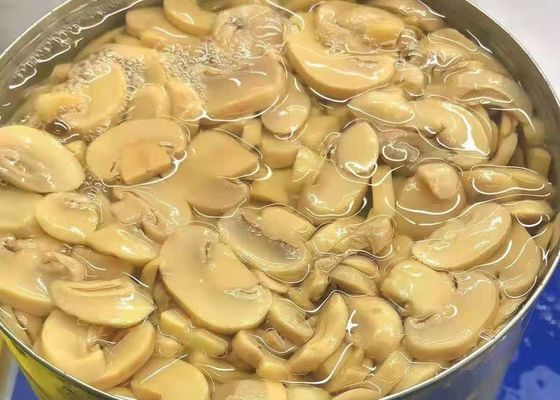 Eingemachte Champignon-Pilz-Scheiben