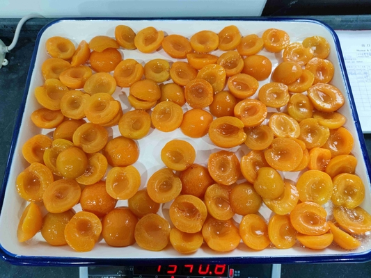 0 g Gesamtfett Konserven Apricot Halblinge - 22 g Gesamtkohlenhydrate - 2% Vitamin C