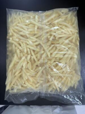 EXPORT Tiefgefrorene Pommes Frites der Güteklasse A mit einer Rohschnittgröße von 10,00 mm x 10,00 mm und einer Haltbarkeit von 24 Monaten