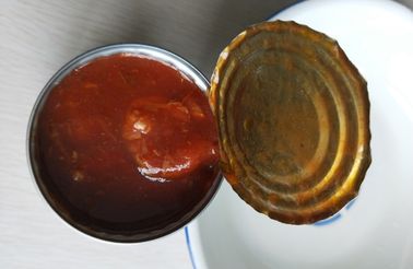Zertifizierte BRC Tomatensoße Makrele Fisch in Dosen in Ölgeschmack konserviert Ganzjährig verfügbar