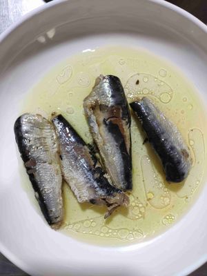 Dose 155g Sardinen in der Dose Nährwertangaben Reich an Omega-3-Fettsäuren Typ Dose