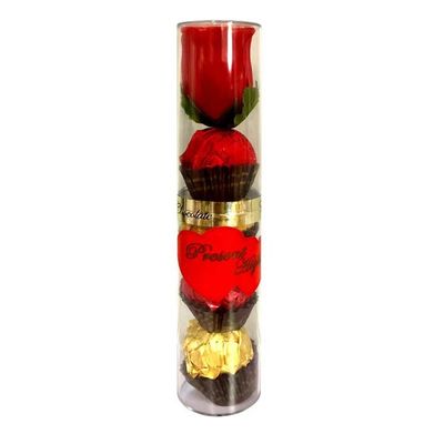 T.4 ROSE CYLINDER Vertrauenswürdiges Produkt Compound-Schokolade für Supermärkte